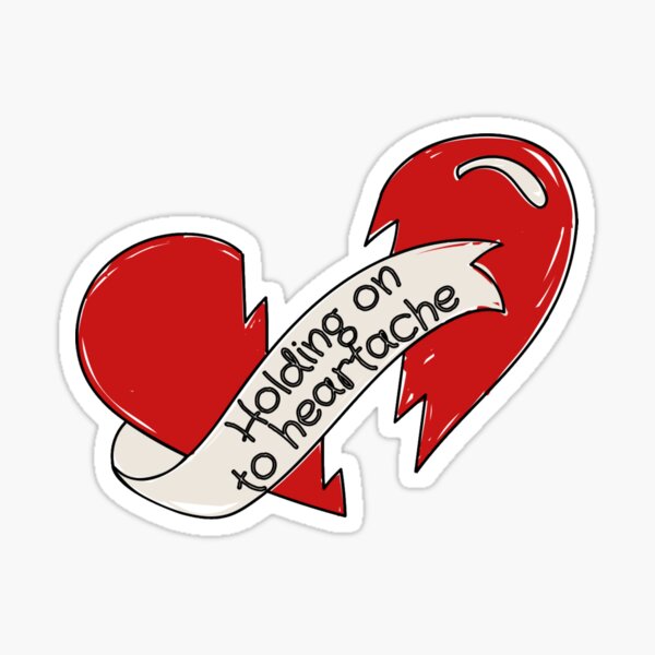 Holding on to heartache, Faith in the future, Louis Tomlinson  Sticker for  Sale by Lavannya