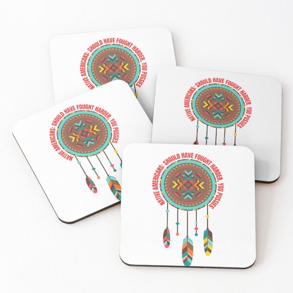 Item preview, NATIVE AMERICANS: SHOULD HAVE FOUGHT HARDER, YOU PUSSIES shirt designed and sold by Ssimo30.