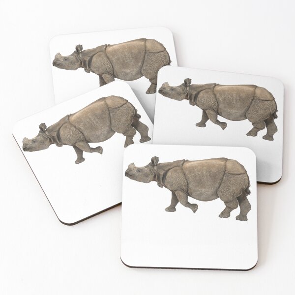 Item preview, Indian rhinoceros designed and sold by EndangeredFotos.