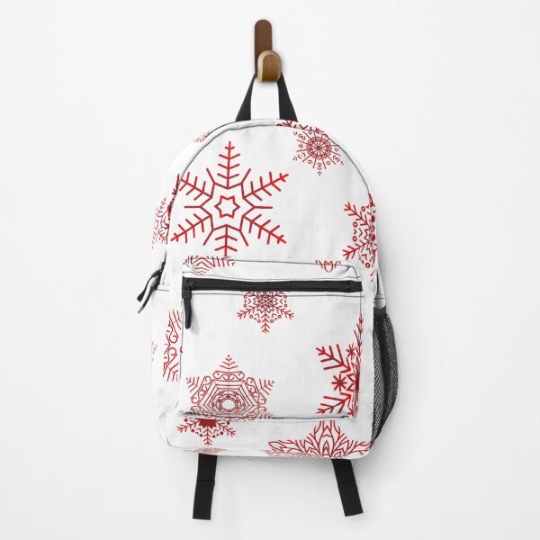 Item preview, Snowflakes - Christmas red designed and sold by WietskeWelten.