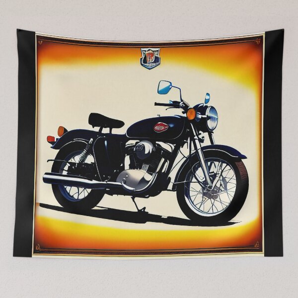Item preview, Classic Cruiser Motorcycle Poster designed and sold by BAYFAIRE.