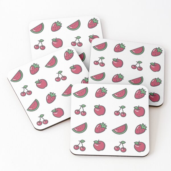 Item preview, Red Fruits Theme Pattern designed and sold by Astral Prints.