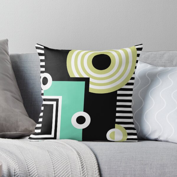 Designer print for all art lovers Throw Pillow