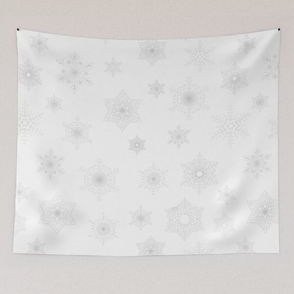 Item preview, Snowflakes - Silvery white designed and sold by WietskeWelten.
