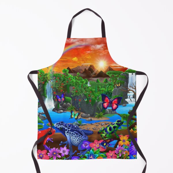 Item preview, Jungle Frogs Extended New Version designed and sold by GeraldNewtonArt.