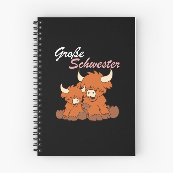 Item preview, Highland Cattle - Große Schwester designed and sold by Mohja-Design.