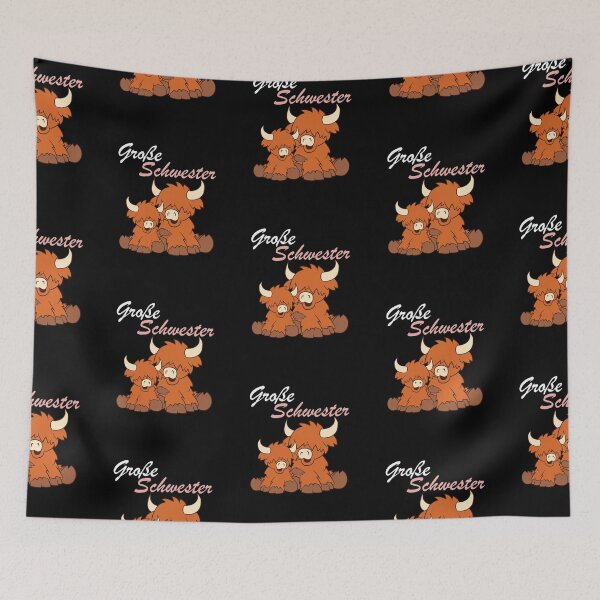 Item preview, Highland Cattle - Große Schwester designed and sold by Mohja-Design.