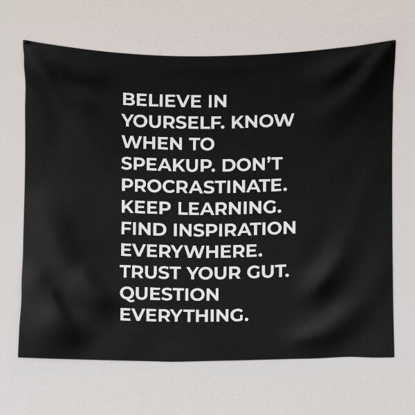 Item preview, Believe in yourself classic good advice designed and sold by hockeng.