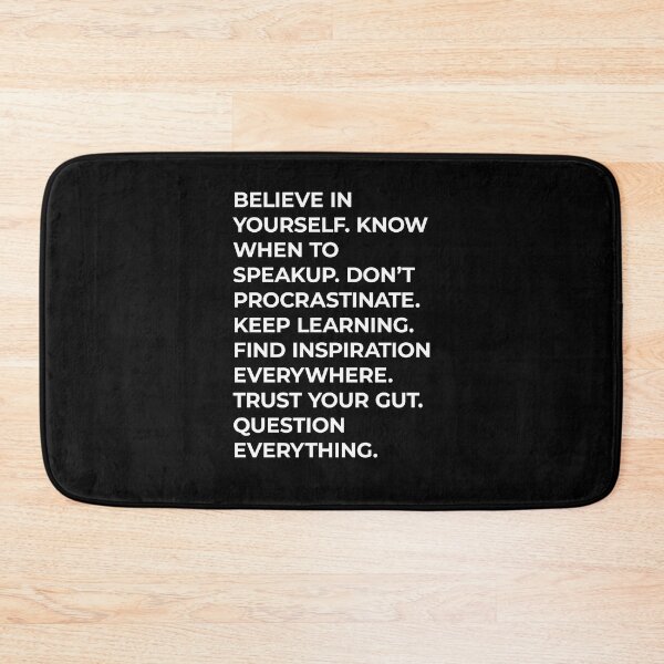Item preview, Believe in yourself classic good advice designed and sold by hockeng.