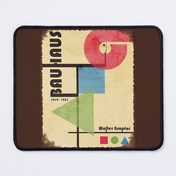 Item preview, Vintage Worn Out Bauhaus Minimalist Artwork Geometric Composition E original design designed and sold by paragonDesign28.