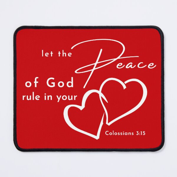 Item preview, Peace Rules in Our Hearts designed and sold by GospelWork.