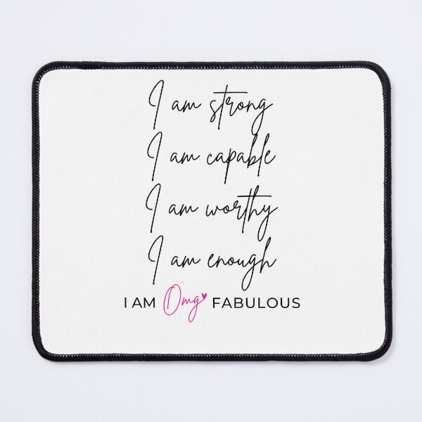 Item preview, I am Affirmations designed and sold by OMGFABULOUS.