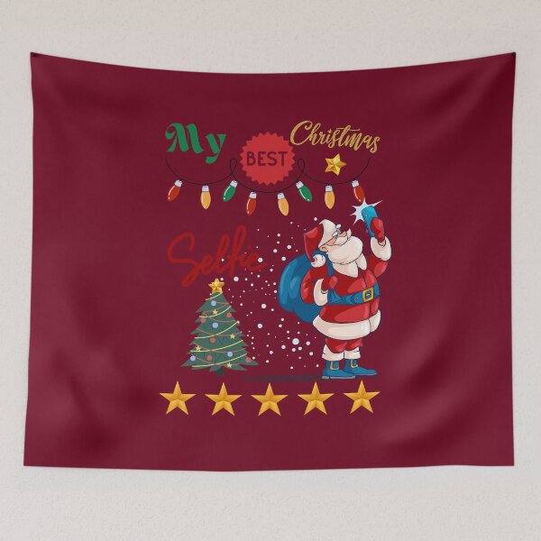Item preview, My Best Christmas Selfie - Santa Claus designed and sold by OMdesign10.