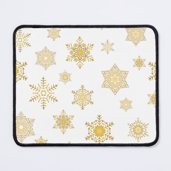 Item preview, Snowflakes - Gold designed and sold by WietskeWelten.