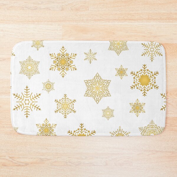 Item preview, Snowflakes - Gold designed and sold by WietskeWelten.