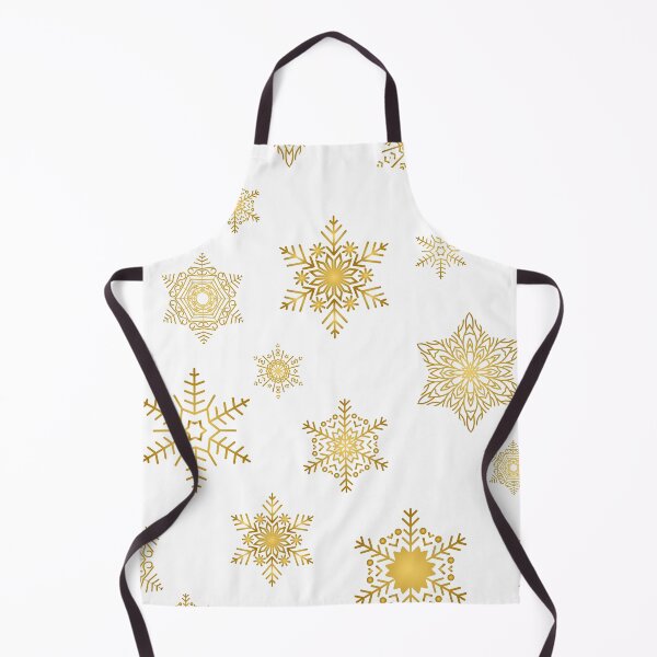 Item preview, Snowflakes - Gold designed and sold by WietskeWelten.