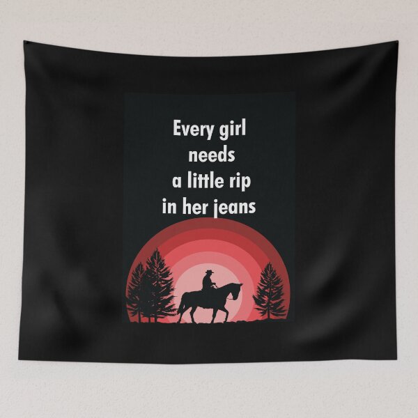 Item preview, Every girl needs a little rip in her jeans designed and sold by WeBestdesign.