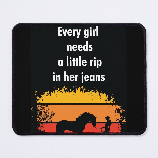 Item preview, Every girl needs a little rip in her jeans designed and sold by WeBestdesign.