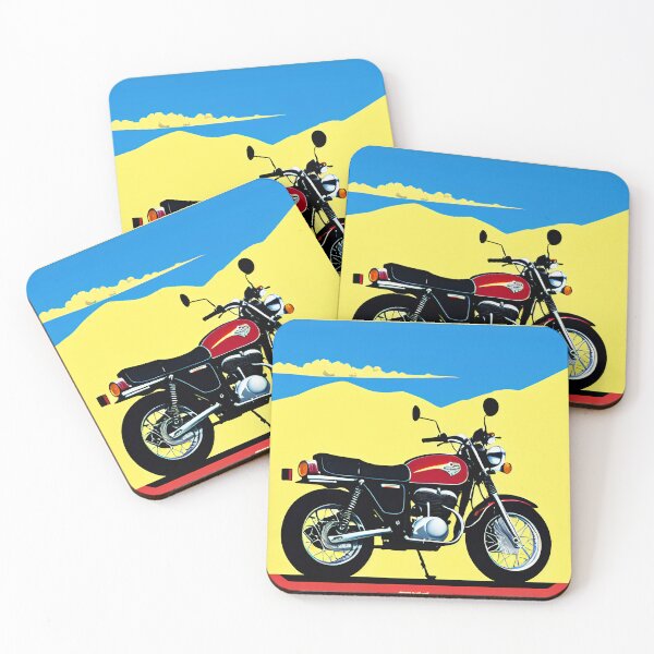 Item preview, 60s Vintage Style Motorcycle Poster designed and sold by BAYFAIRE.