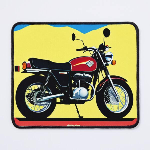 Item preview, 60s Vintage Style Motorcycle Poster designed and sold by BAYFAIRE.