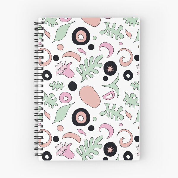 Item preview, Forest Floor in Pink, Peach and Mint Green Pattern designed and sold by MausieDesigns.