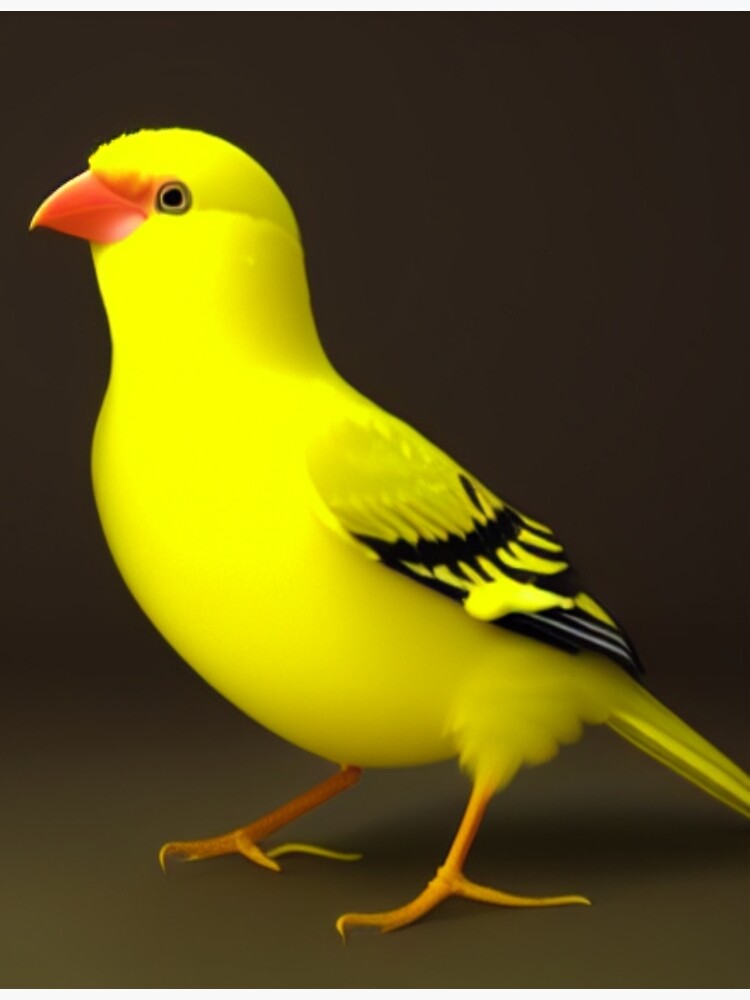 A bright yellow canary. | Poster