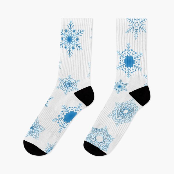 Item preview, Snowflakes - Winter blue designed and sold by WietskeWelten.