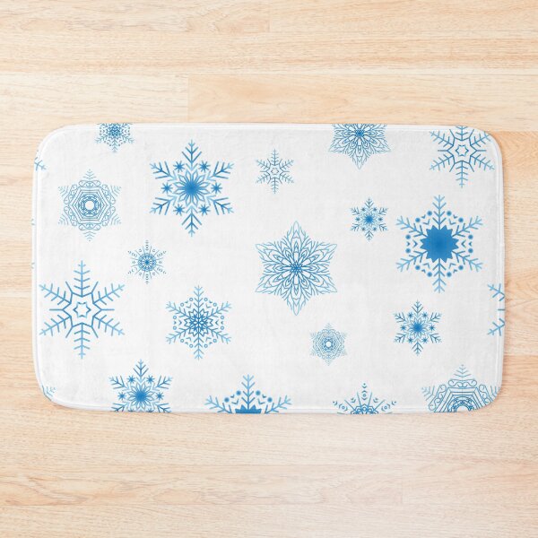 Item preview, Snowflakes - Winter blue designed and sold by WietskeWelten.
