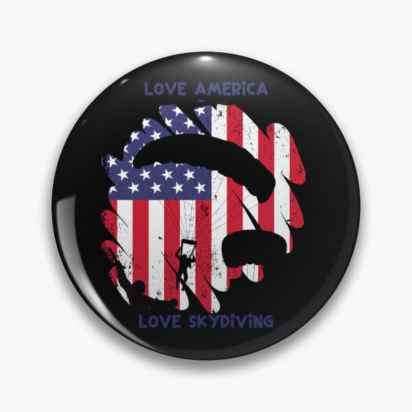 Item preview, Skydiving, Love America designed and sold by HarriPaloma.