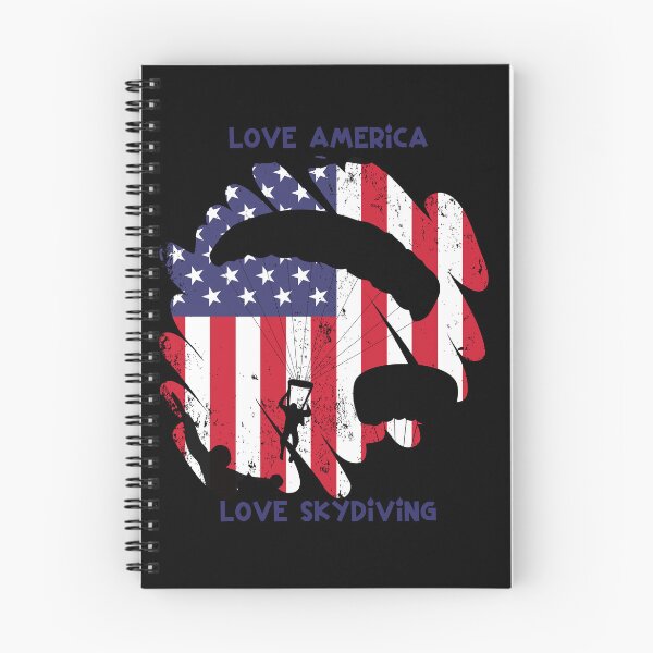 Item preview, Skydiving, Love America designed and sold by HarriPaloma.