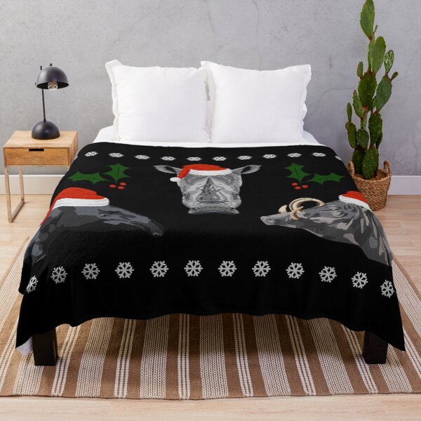 Item preview, Ugly Christmas Sweater - Rhino, Tapir, Babirusa designed and sold by GeoCreate.