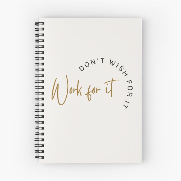 Item preview, don't wish for it work for it  designed and sold by shivanigautam.