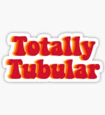 Stranger Things Totally Tubular Sticker