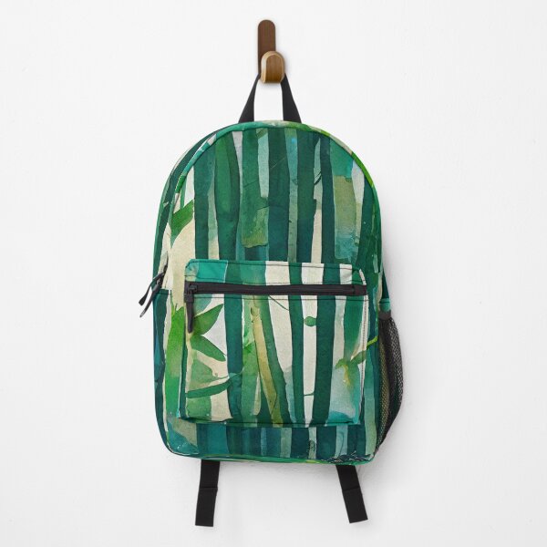 Item preview, Bamboo forest - green relaxing floral pattern in loose watercolor designed and sold by aricutcia.