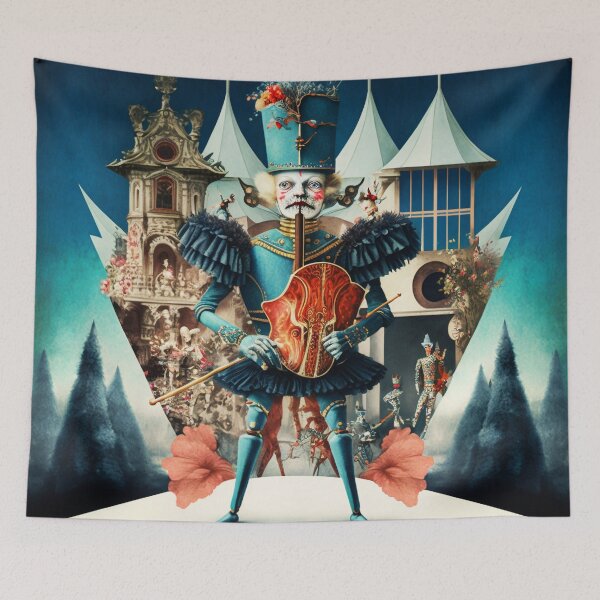 Item preview, THE NUTCRACKER SUITE COLLAGE Mid journey Ai Art designed and sold by davidjulie.