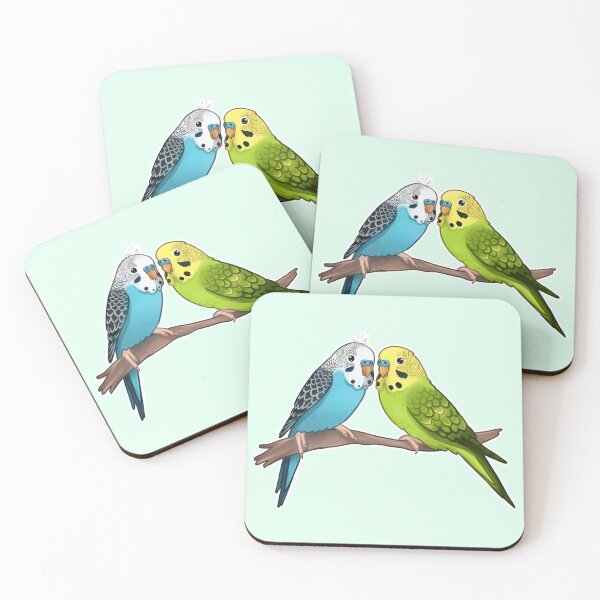 Item preview, Cute Budgies designed and sold by meruesan.
