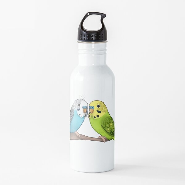 Cute Budgies Water Bottle
