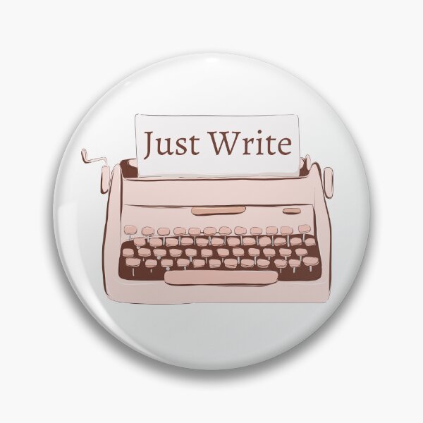 Item preview, Just Write - Writing Sticker Design designed and sold by With Graceful Purpose.