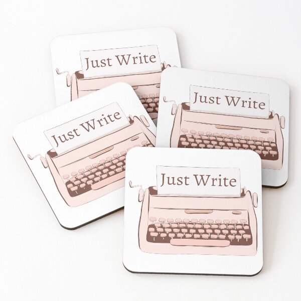 Item preview, Just Write - Writing Sticker Design designed and sold by With Graceful Purpose.