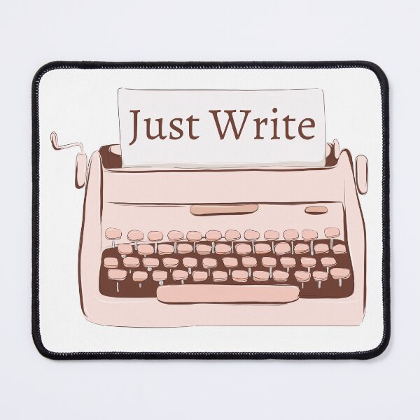 Item preview, Just Write - Writing Sticker Design designed and sold by With Graceful Purpose.