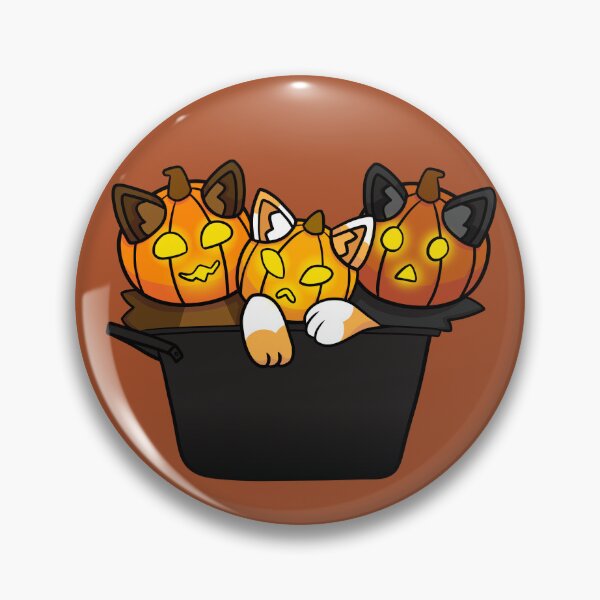 Item preview, pumpkin cats 3 designed and sold by XPLUSHMONSTERX.