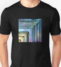 Abstract Bismuth Unisex T-Shirt