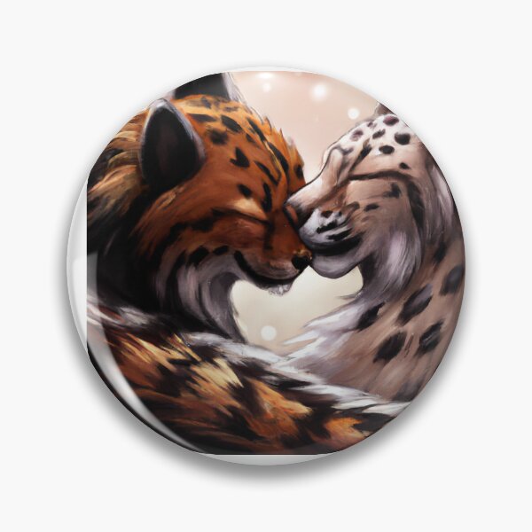 Item preview, Cheetah and Lynx Hug Yiff Furry designed and sold by dankbaer.