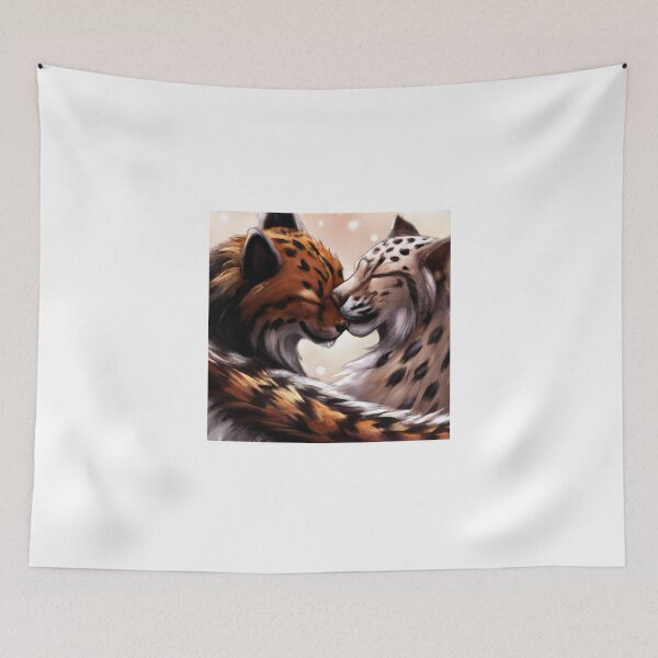 Item preview, Cheetah and Lynx Hug Yiff Furry designed and sold by dankbaer.