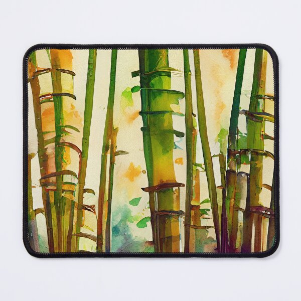 Item preview, Bamboo forest - relaxing japan floral art in loose watercolor designed and sold by aricutcia.