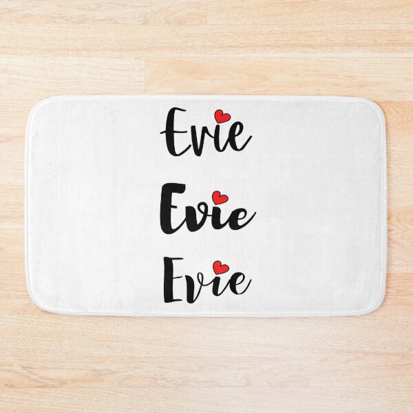 Item preview, Evie Name Cute Mini Heart Triple Fonts designed and sold by 27th-Tee.
