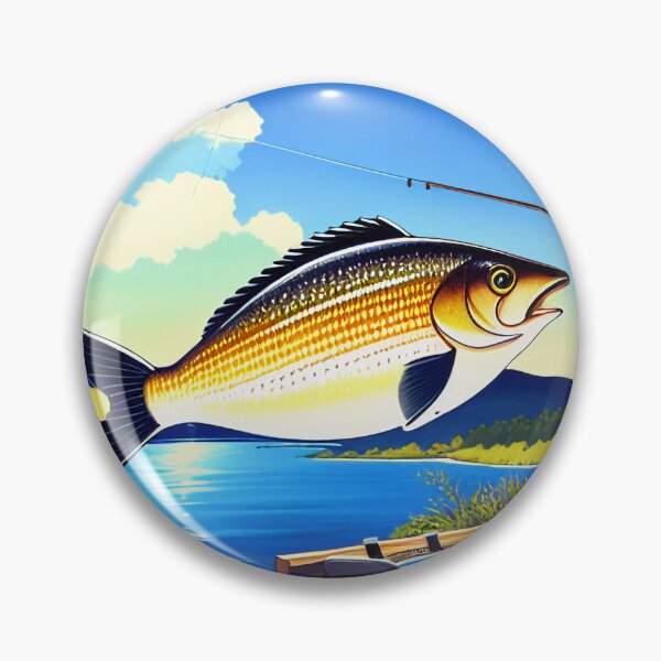 Item preview, 80s Vintage Fishing Poster designed and sold by BAYFAIRE.
