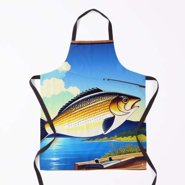 Item preview, 80s Vintage Fishing Poster designed and sold by BAYFAIRE.