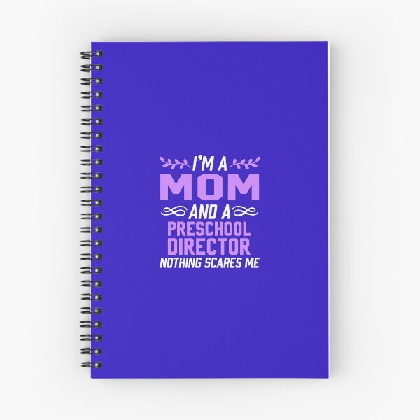 Item preview, I'm A Mom & Preschool Director Nothing Scares Me designed and sold by AlwaysAwesome.