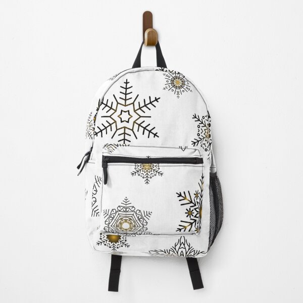 Item preview, Snowflakes - Golden black designed and sold by WietskeWelten.